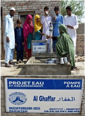 POMPE A EAU 12 BÉNÉFICIAIRES